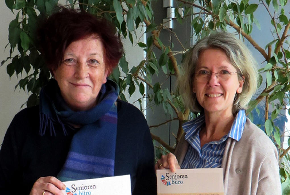 Dorothea Börner (l.) und Annette Simmgen-Schmude vom Seniorenbüro Innenstadt-Ost, Foto: Seniorenbüro