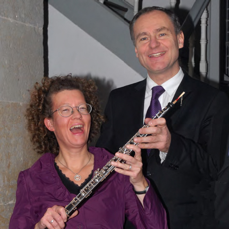 Ulrike Lausberg und Jean-Christophe Robert (Foto: Paul-Gerhardt-Kirchengemeinde)