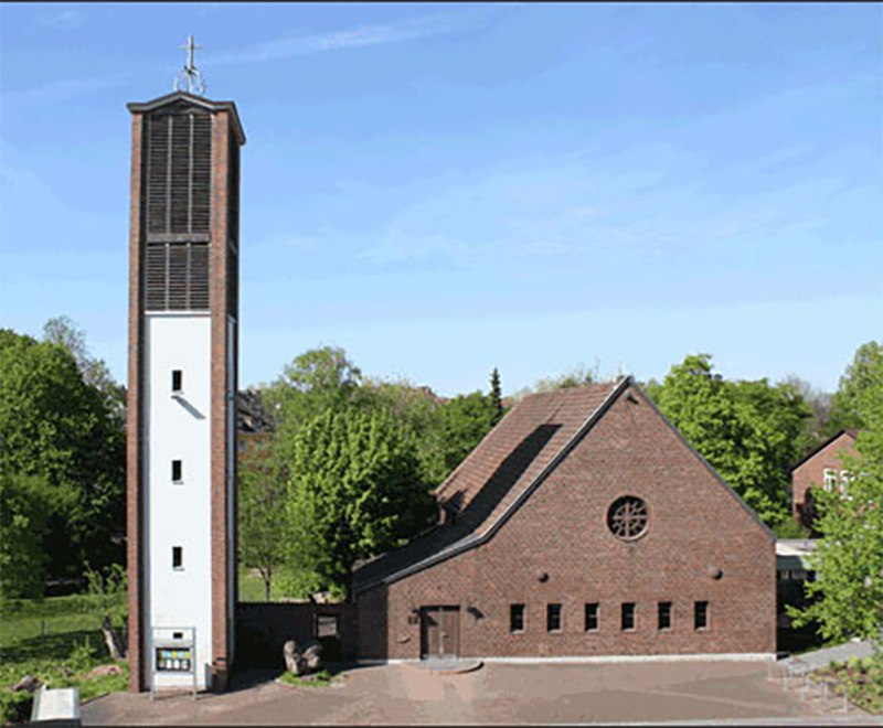 Die evangelische Paul-Gerhardt-Kirche wird für Besichtigungen geöffnet sein, Foto: Paul-Gerhardt-Gemeinde