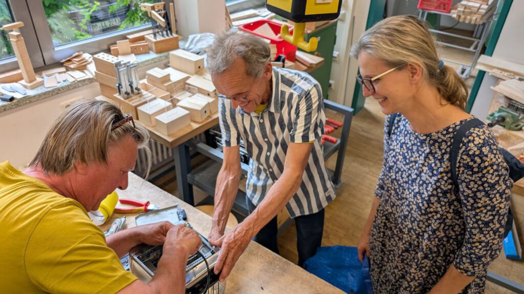 KA!SERliches Repair- und Näh-Café, Foto: Birgit Mattern
